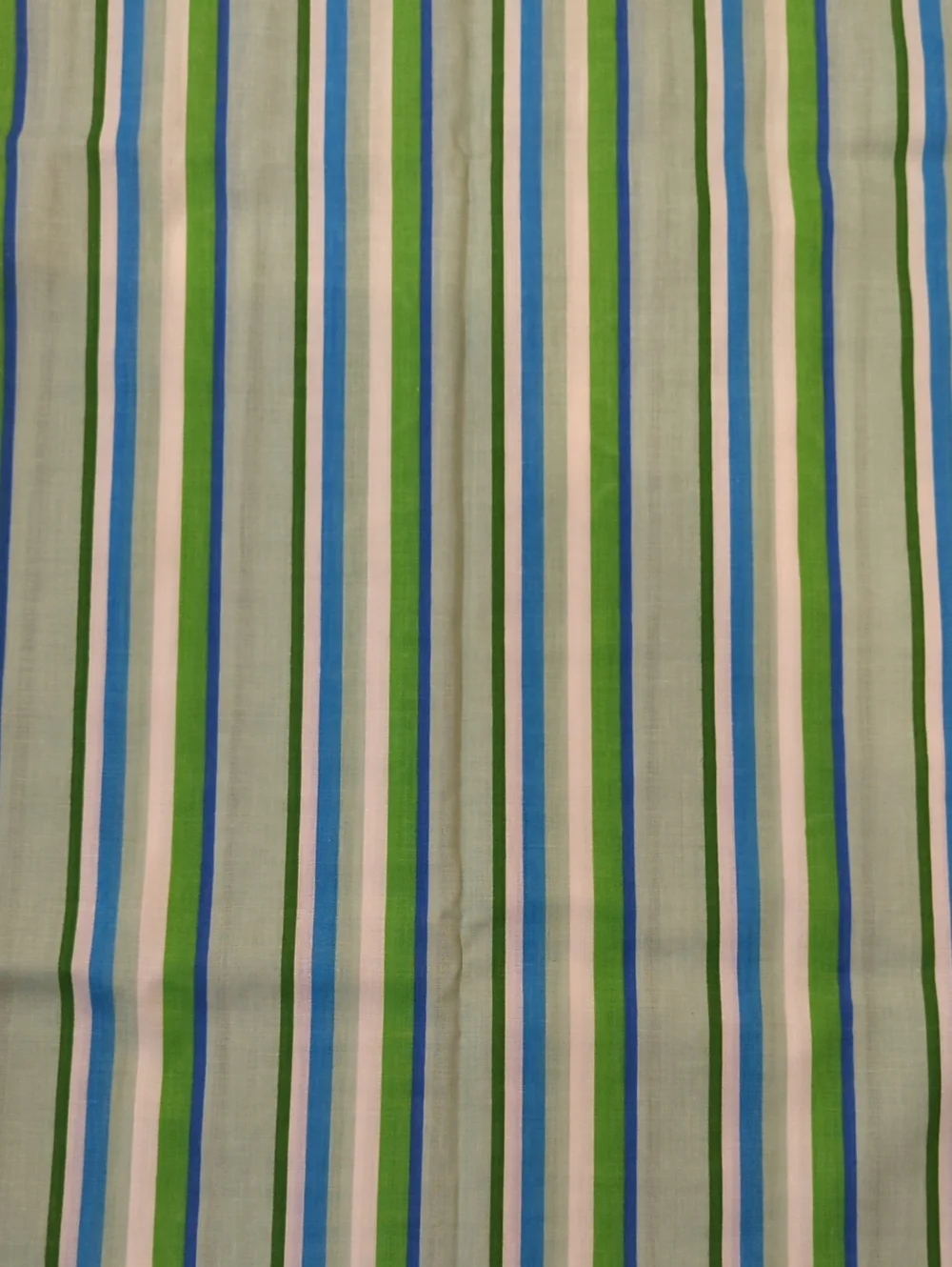 NWT Pair (2) A&E Creations Blue & Green Striped Euro Pillow Shams 26x26​